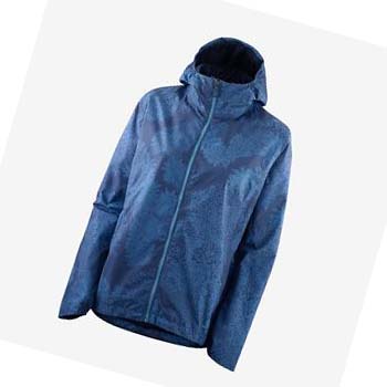 Chaquetas Salomon COMET WP JKT W WATERPROOF Mujer Azules | MX 2497MQZ